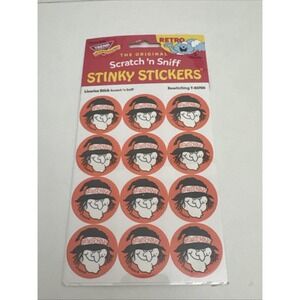 Scratch & Sniff Stickers-Bewitching Licorice Stick Scent 2 Sheets Sealed